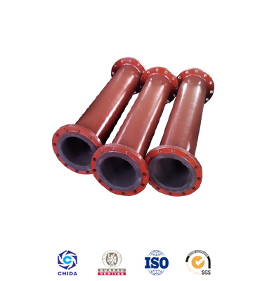 Rubber Lined Steel Pipe